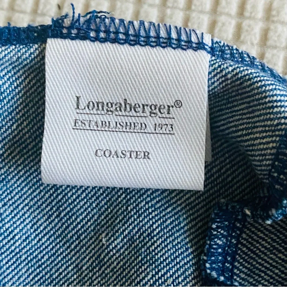 Longaberger Denim Liner for Coastal Basket